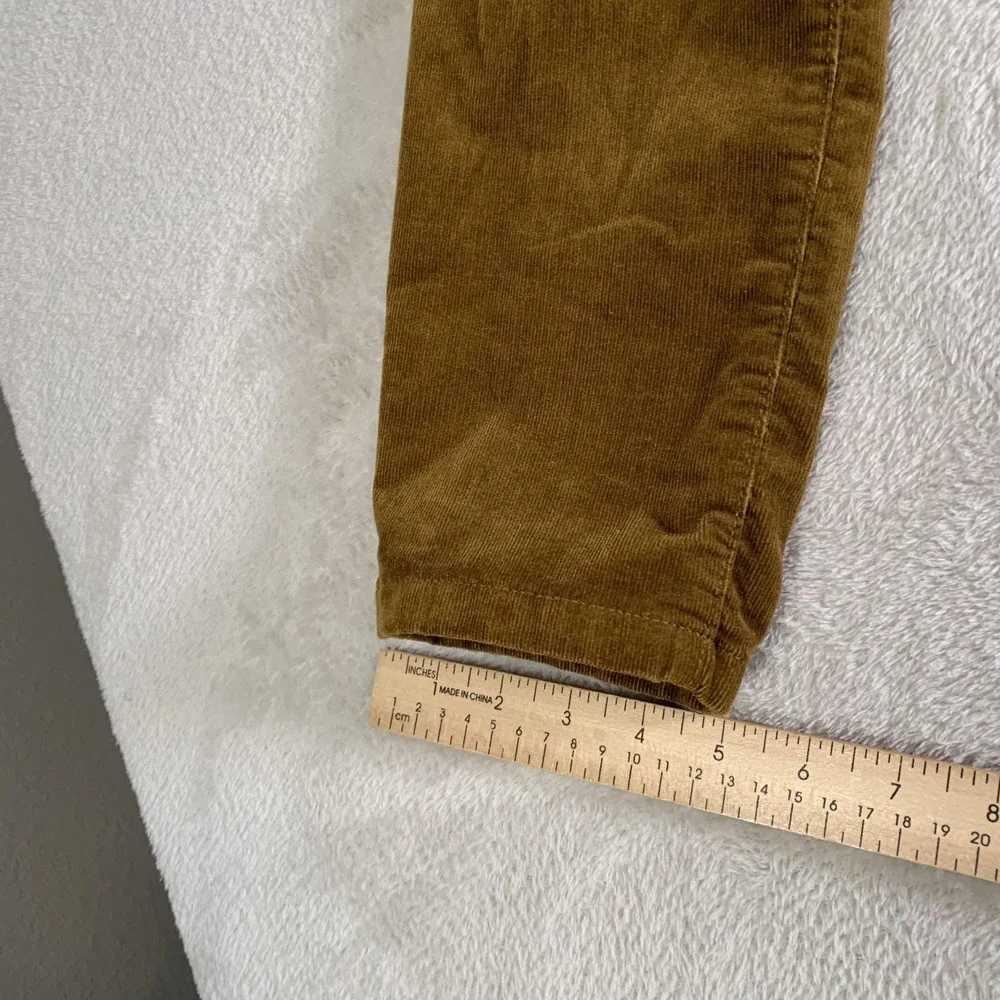 Banana‎ Republic Pants Mens 32x28 Brown Corduroy Relaxed 5 Pocket Stretch Casual
